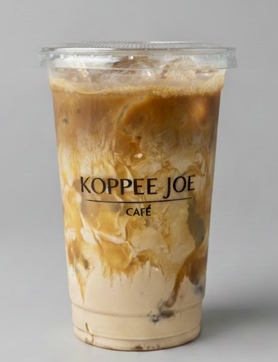 Caramel iced coffee